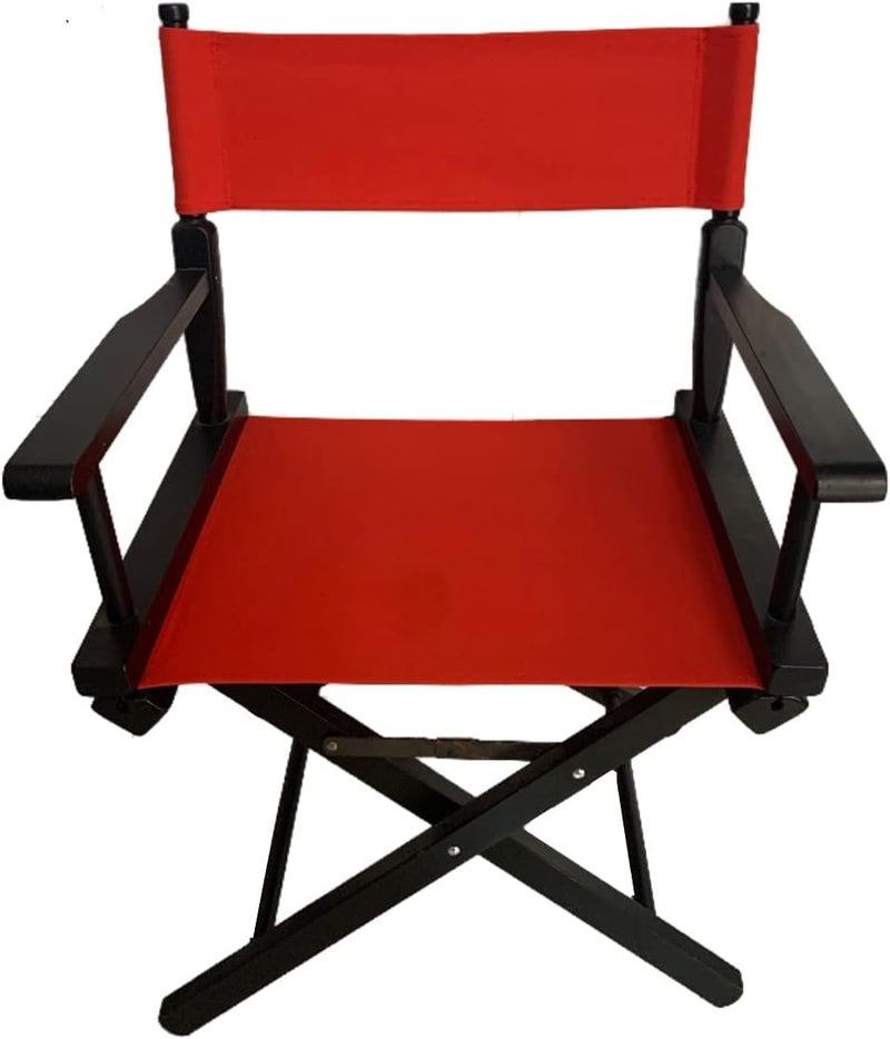 TBACW 1 Set (3pcs) 18''L X 15''W Directors Chair Canvas Replacement Director Chair Replacement Canvas with Round Fiberglass Stick for Directors Chairs Director Chair Covers Replacement Canva (Red) - Image 4